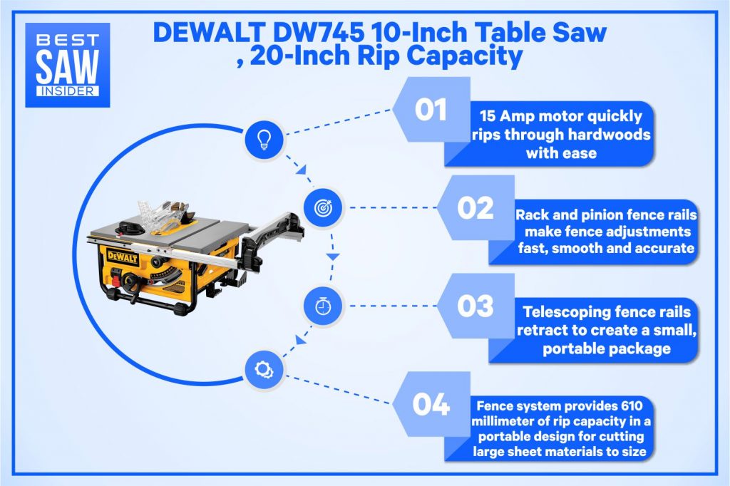 how to align dewalt table saw